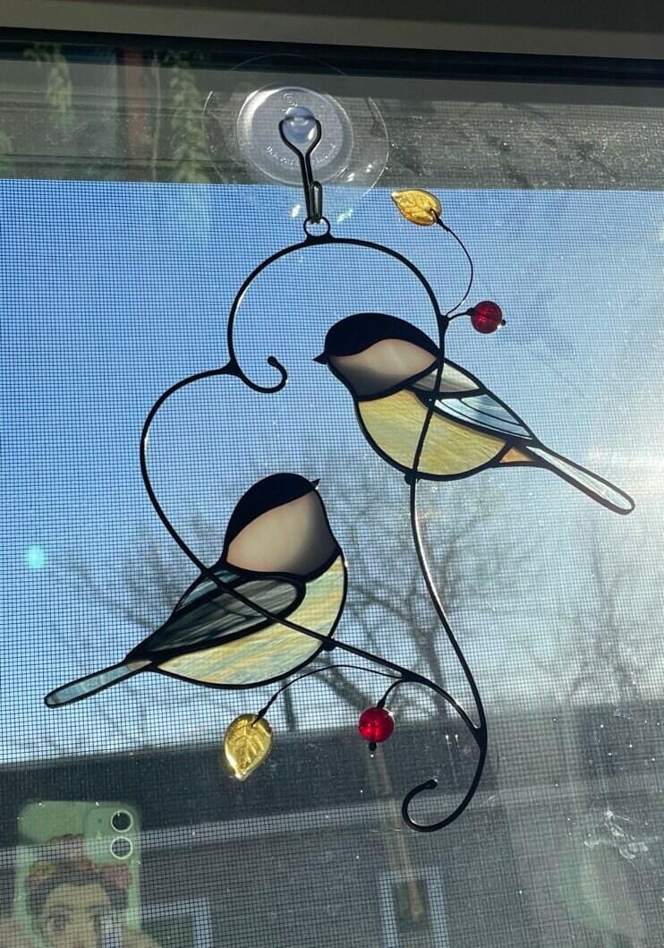 Customer photo review of Couple of Chickadee