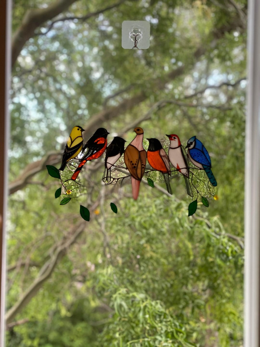 Customer photo review of Four Birds on the Branch