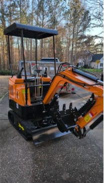 Customer photo review of MS15 | 1.5-ton Mini Excavator for Sale, 13.5 HP B&S Engine
