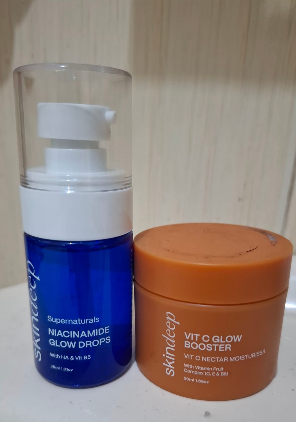 Customer photo review of VIT C GLOW BOOSTER - Vitamin Nectar Moisturizer