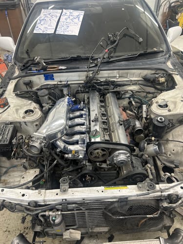 Customer photo review of Intake Manifold Polished For NIssan RB20