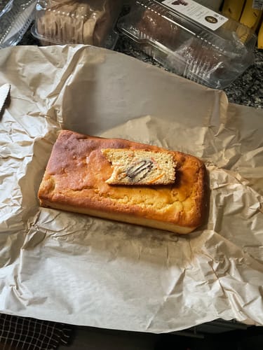 Customer photo review of Hop Into Spring Easter Keto Low Carb Lifestyle Pound Cake