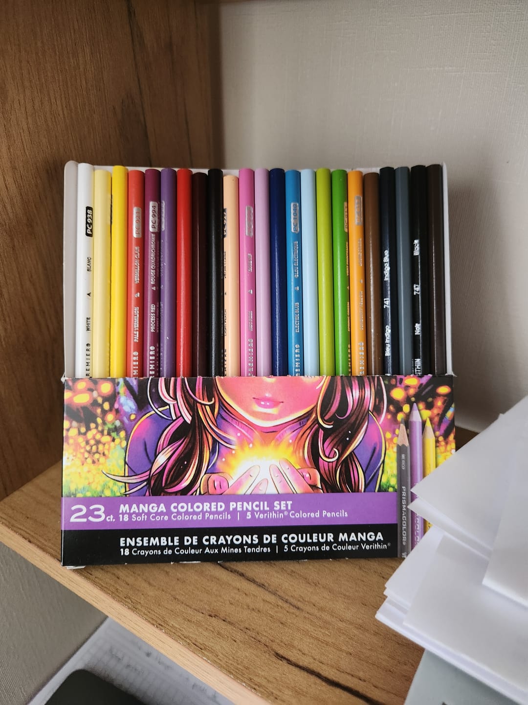 Customer photo review of Prismacolor Premier - Set 23 Lápices de Colores Serie Manga
