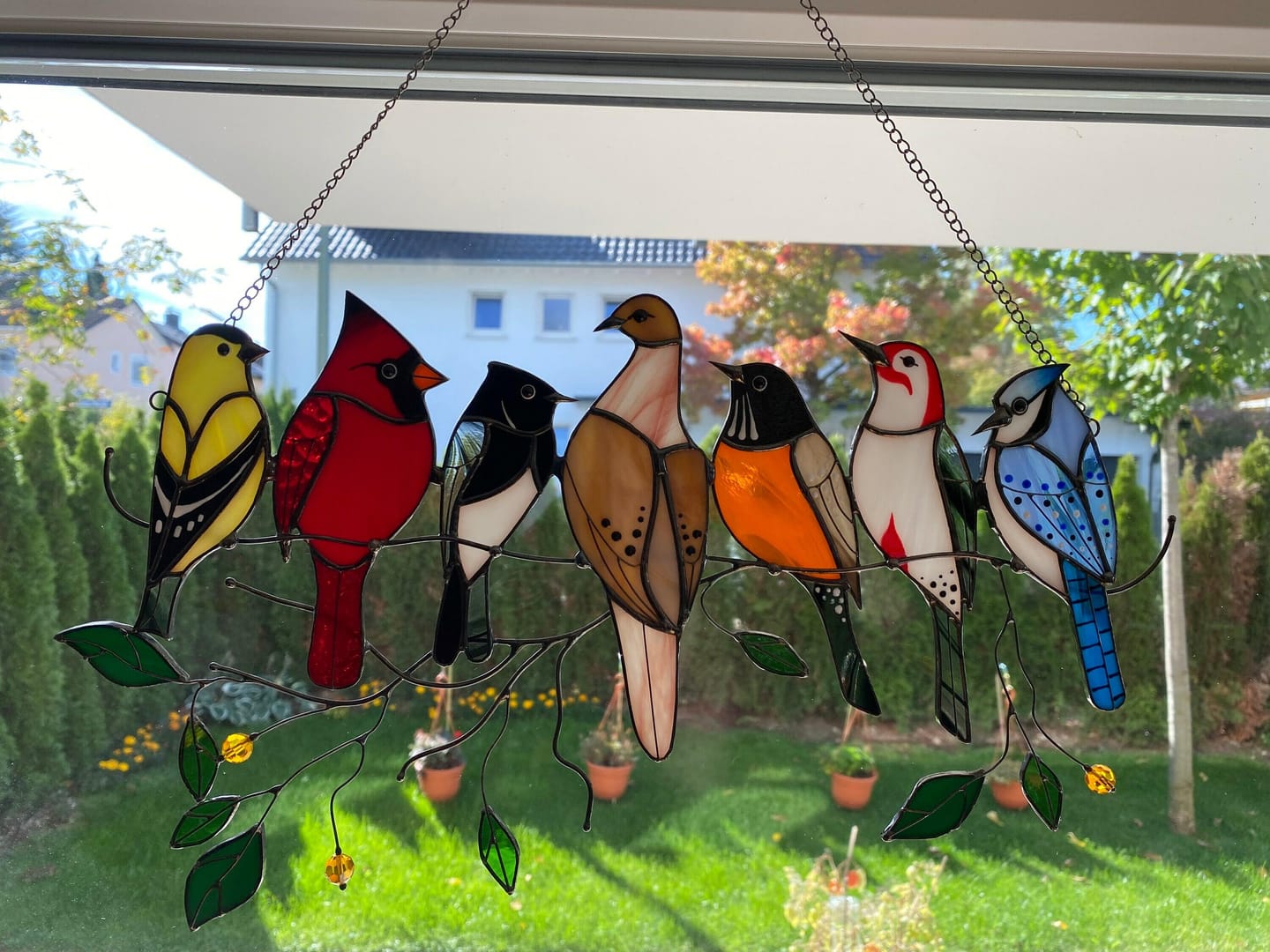 Customer photo review of Four Birds on the Branch