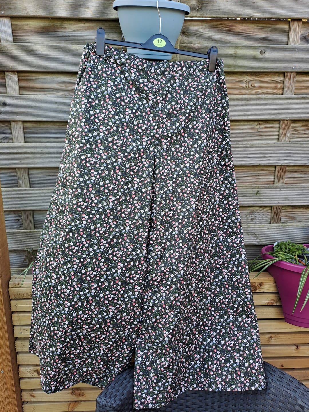 Customer photo review of Floral Field Polycotton Fabric
