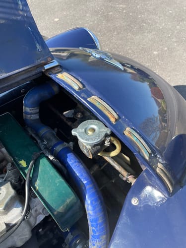 Customer photo review of Radiator Cap (CHROME) Rubber Upper Seal 15lb