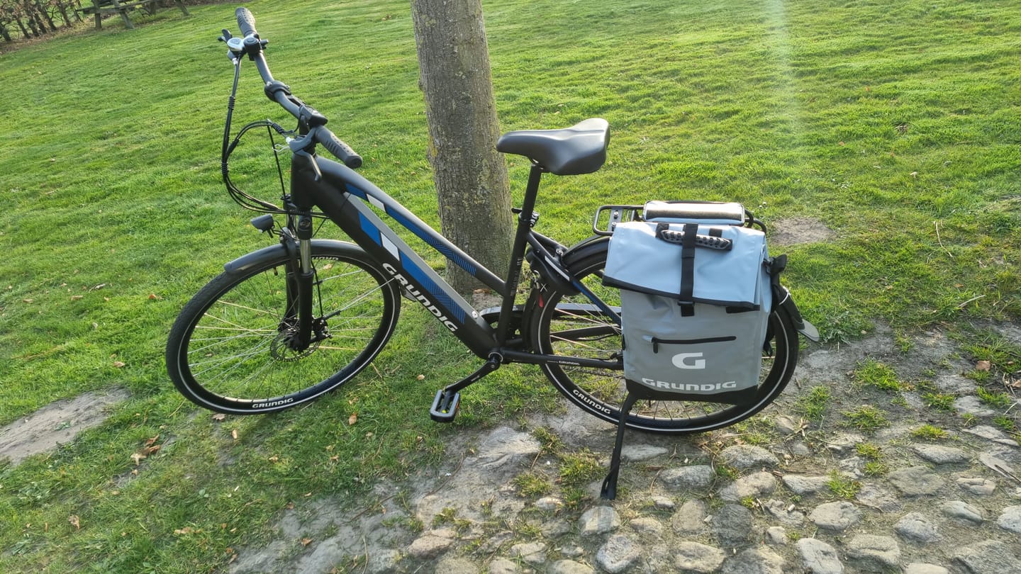 Customer photo review of GRUNDIG 3 in 1 Fahrradtasche