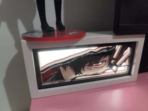 Customer photo review of Joker Eyes Light Box (Persona 5 Royal)