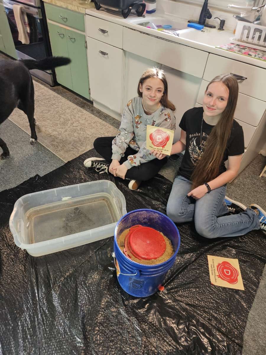 Customer photo review of The Big Dig - 5 Gallon Mining Bucket