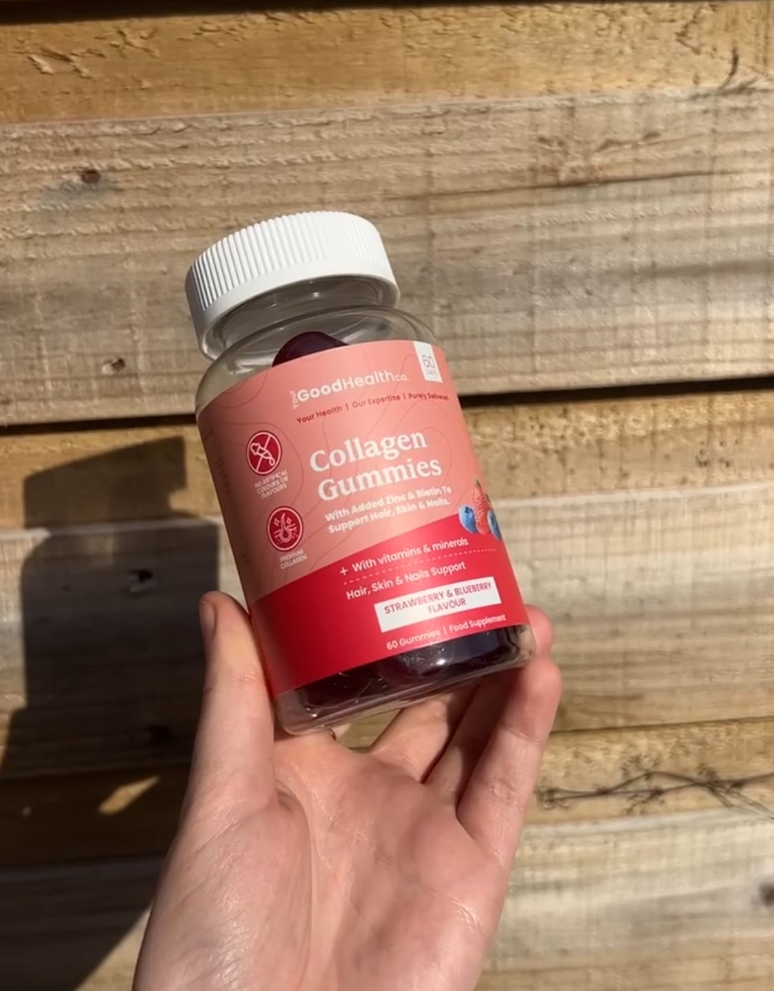 Customer photo review of Collagen Gummies