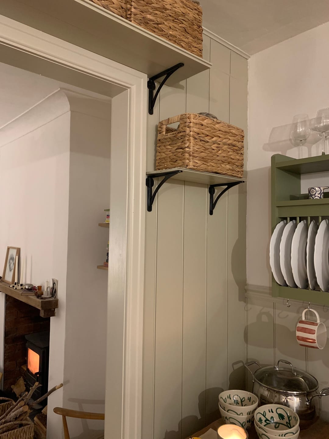 Customer photo review of 7 Inch Ironbridge Cast Iron Shelf Bracket