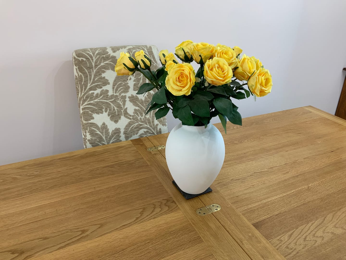 Kundenbewertung mit Foto zur Vase „Ella“ – Mattweiß
