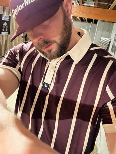 Customer photo review of Old Stripes - Red