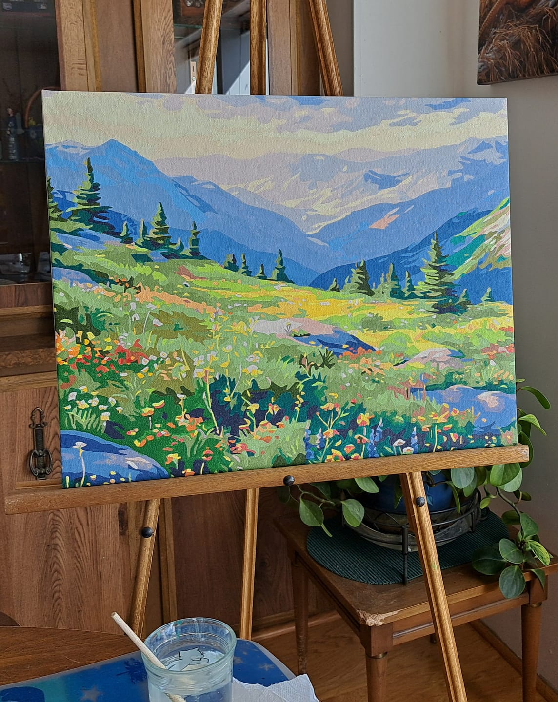 Customer photo review of Mountain Chain View