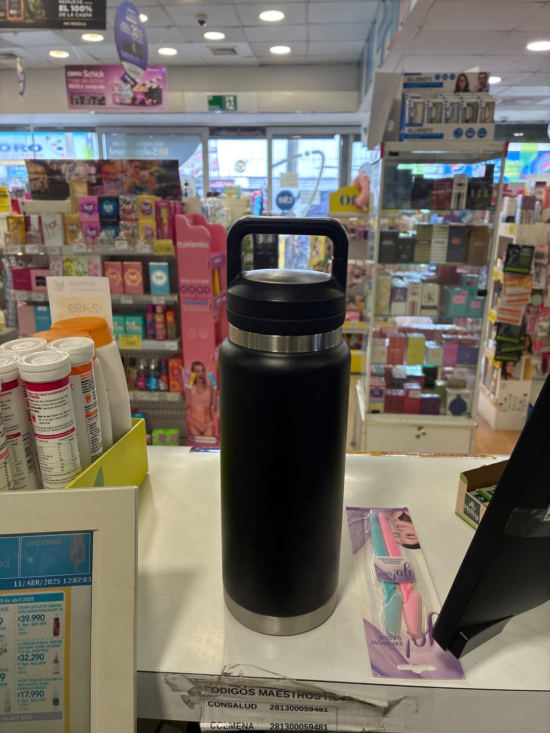 Customer photo review of Botella Térmica de Aluminio 750 ml