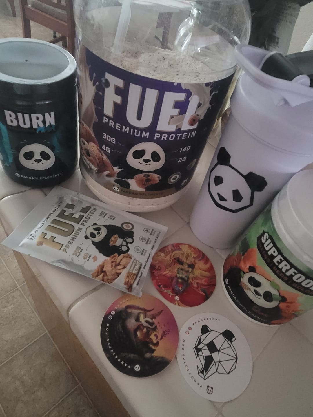Customer photo review of SUPERFOOD (Greens, Reds & Golds)