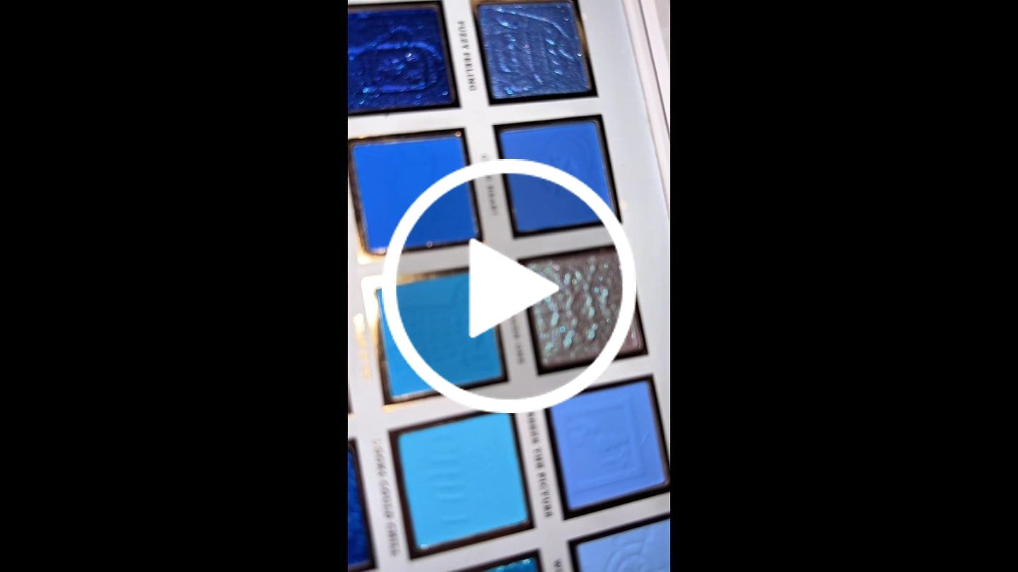 Customer video review of P. Louise Aligning My Future Pastel Eyeshadow Palette