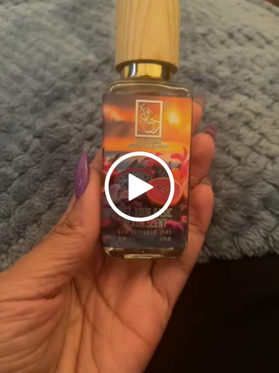 Customer video review of Not Your Basic Beach Scent