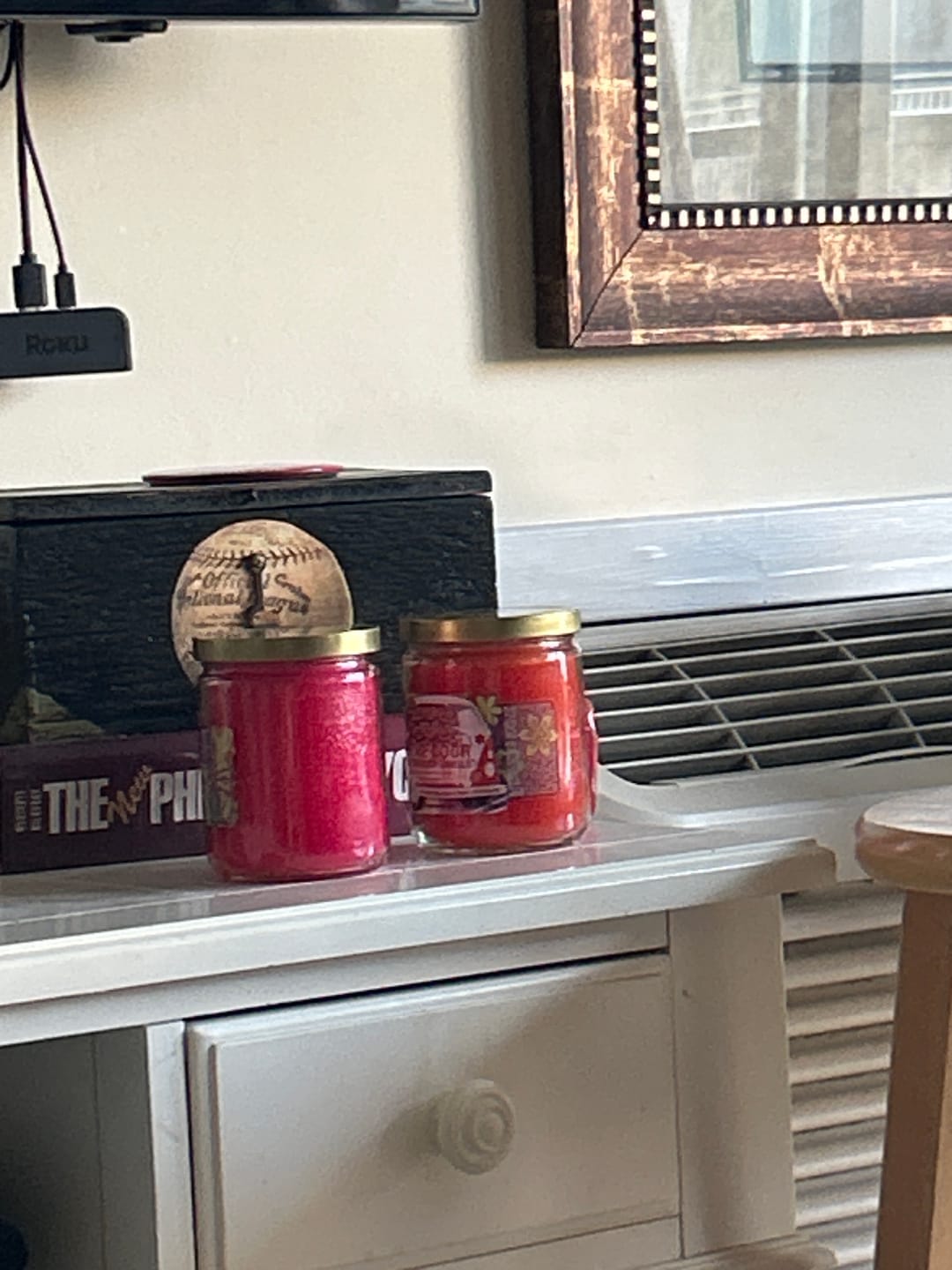 Customer photo review of Trippy Hippie Candle