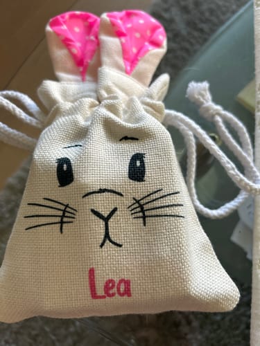 Customer photo review of Osterhasen - in 3 verschiedenen Farben