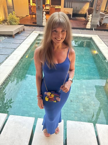 Customer photo review of Slip Maxi Shapewear Dress