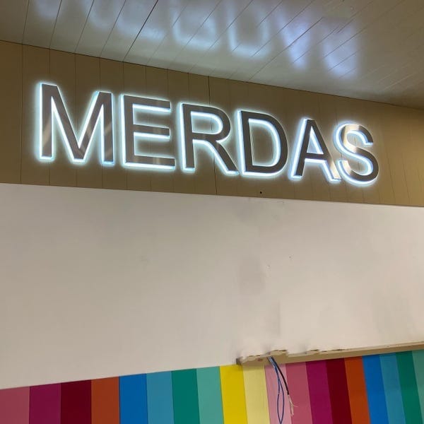 Customer photo review of 3D Metal Sign
