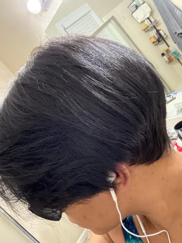 Customer photo review of Zap Cosmetics All Time Organic Mask 500ml / 16.9 fl oz