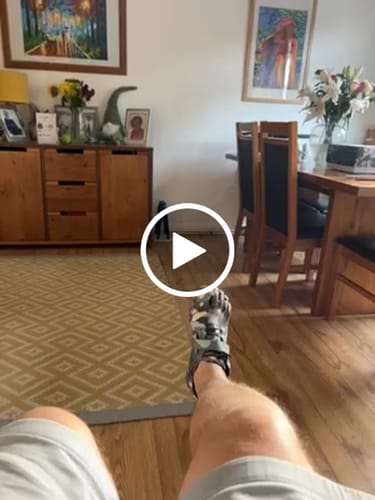 Customer video review of Vibram Ghost Low Profile Toe Socks White