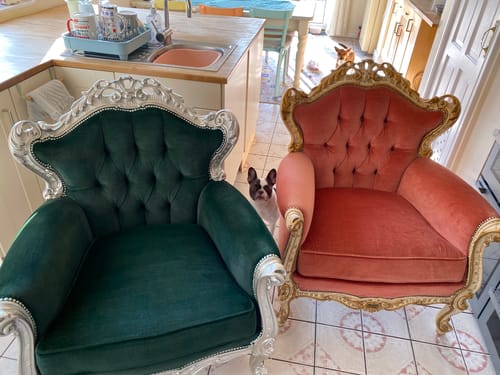 Customer photo review of Fabric Paint -- Dark Green