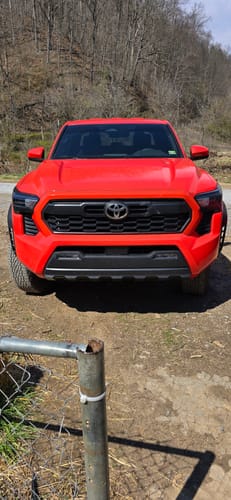 Customer photo review of 2024+ TOYOTA TACOMA TRD PRO STYLE GRILLE