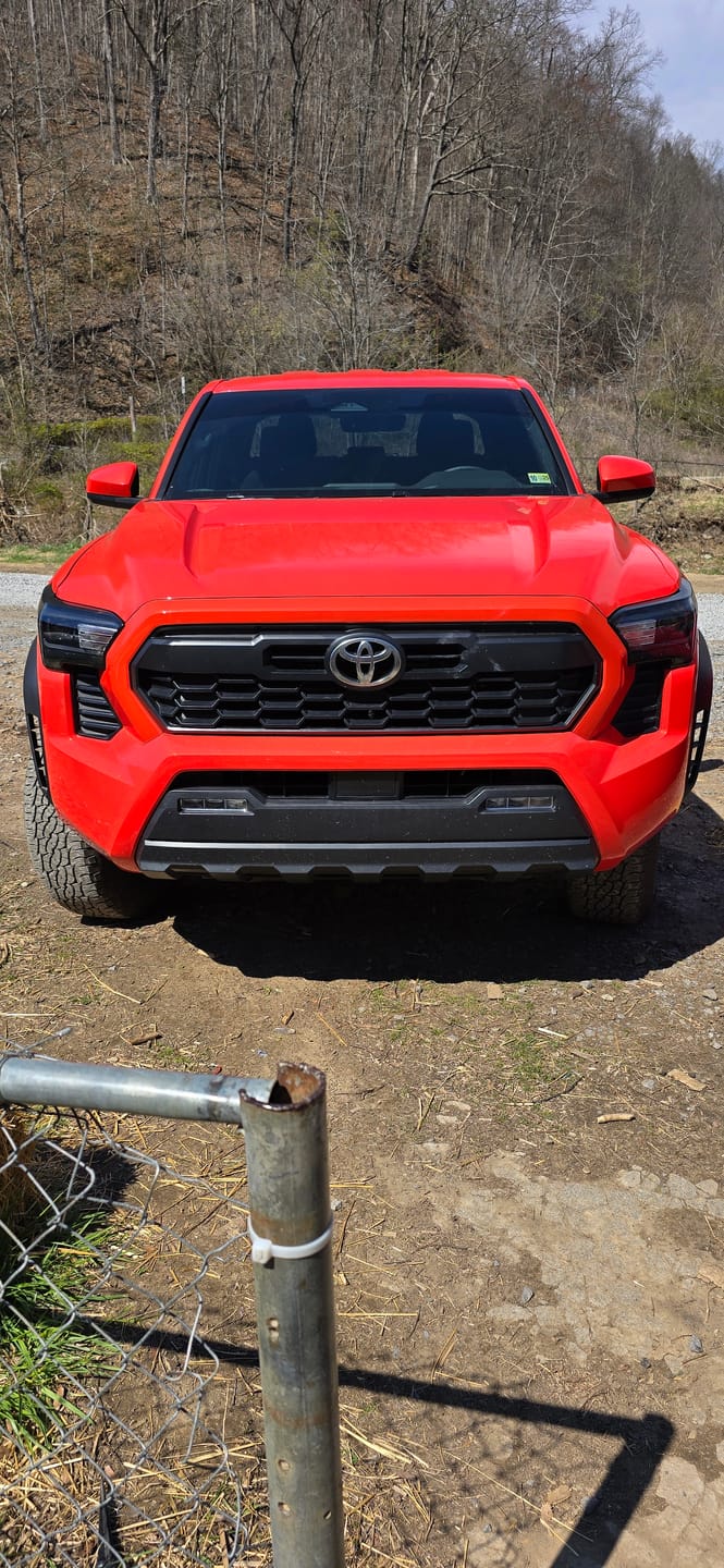 Customer photo review of 2024+ TOYOTA TACOMA TRD PRO STYLE GRILLE