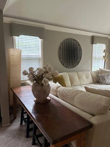 Customer photo review of Layla Stone Vase