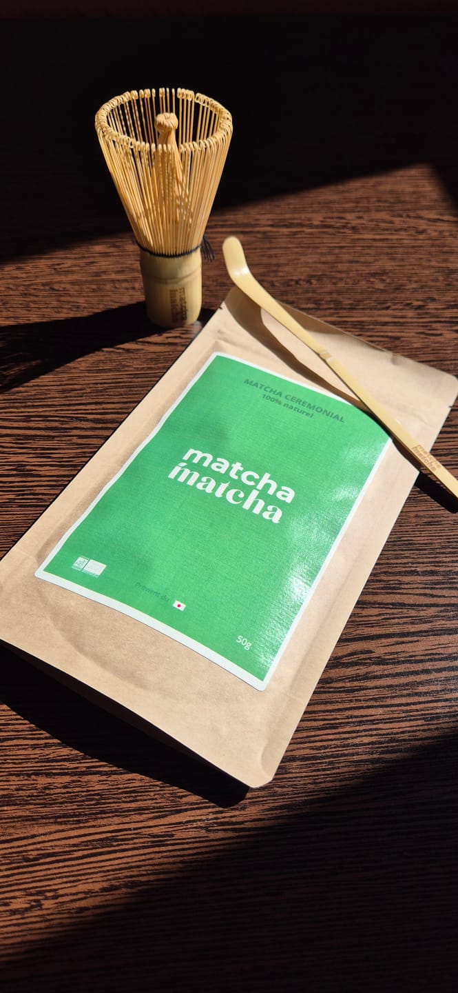 Customer photo review of Matcha Cérémonie Bio - 50 grammes