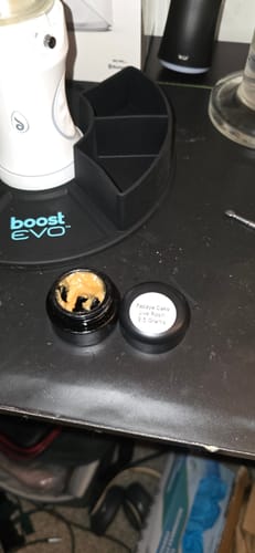 Customer photo review of Papaya Cake Live Rosin