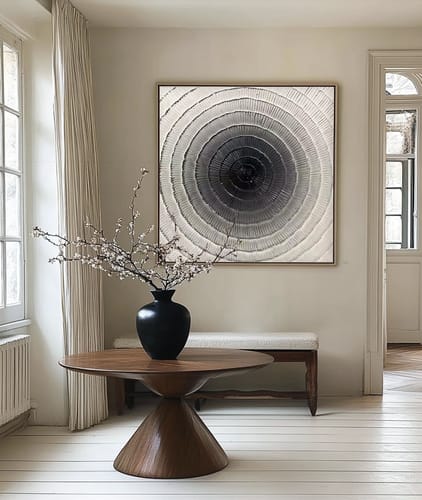 Customer review photo for Plaster Art Texture Painting #SG363