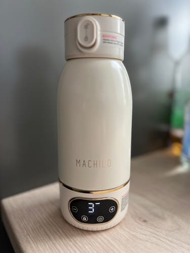 Customer photo review of Tragbarer Fläschchenwärmer + Milchpulverbox + Schnell-Ladegerät