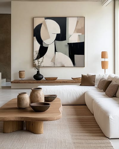 Customer review photo for Contemporary Minimalist Art #MA055