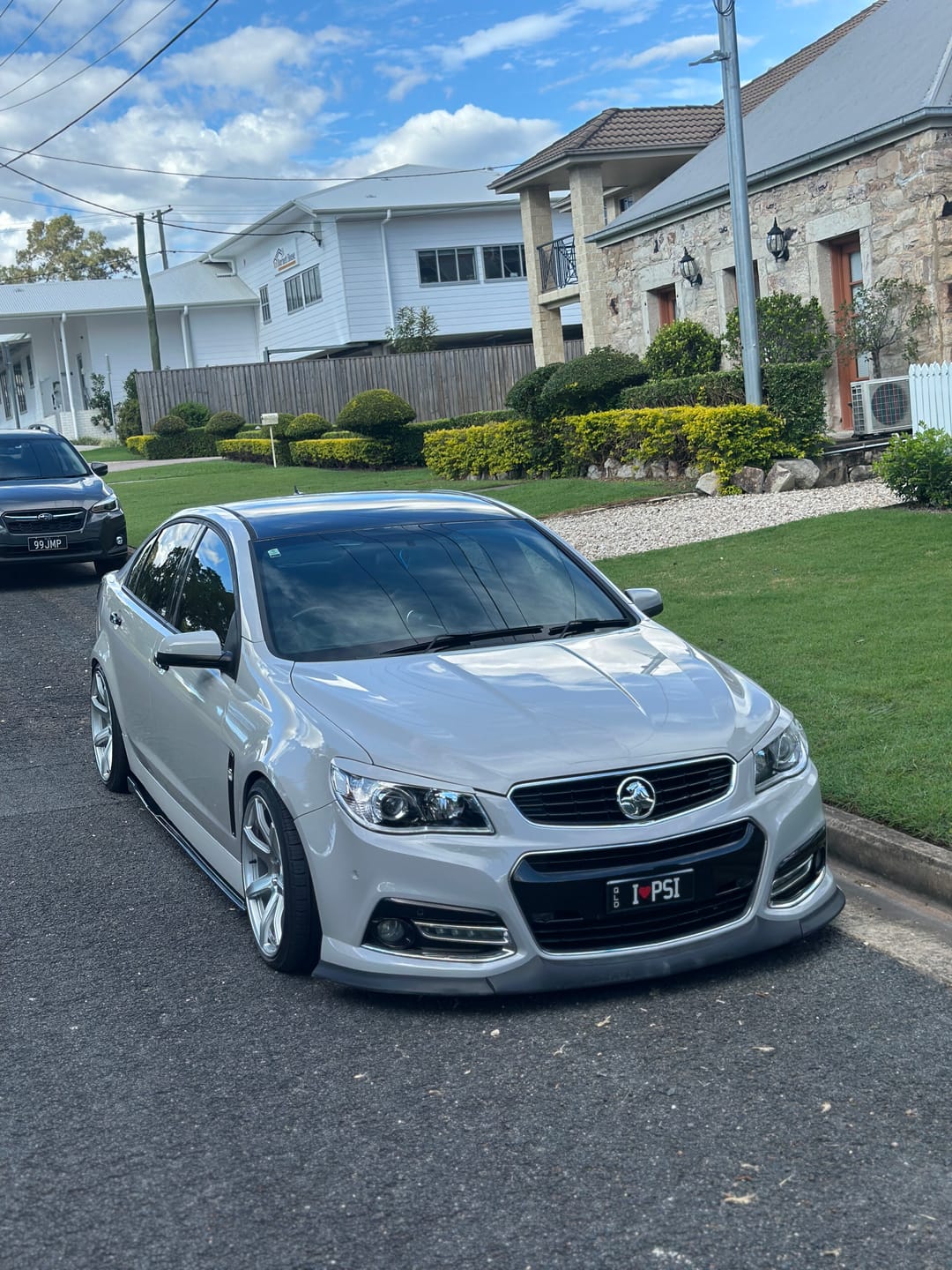 Customer photo review of High Glossy Gainsboro Gray Vinyl Wrap