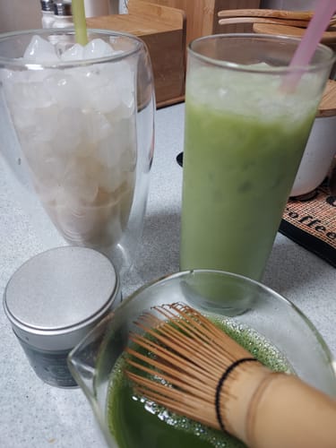 Customer photo review of Té Matcha Premium 100% - (para 1 -3 meses)