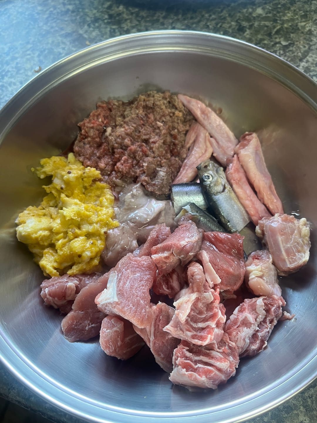 Customer photo review of Ostrich Pet Mince