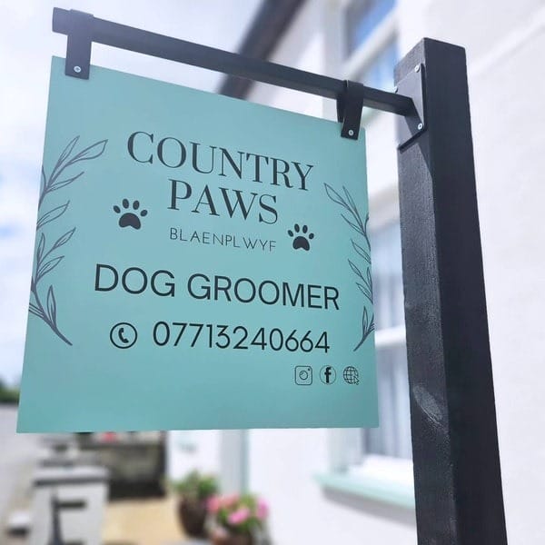 Customer photo review of 3D METAL BLADE SIGN