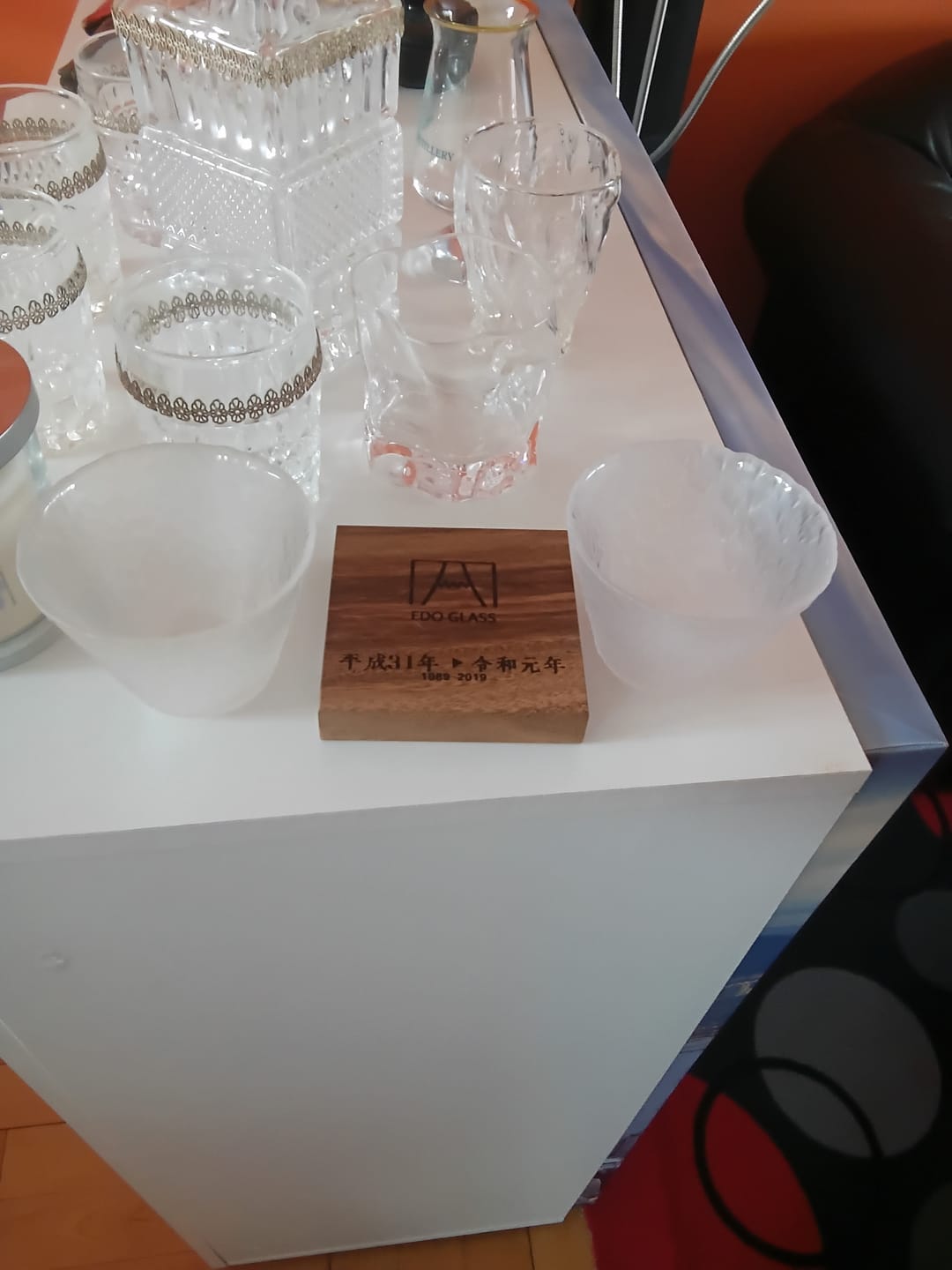 Customer photo review of Original EDO Wooden Coaster