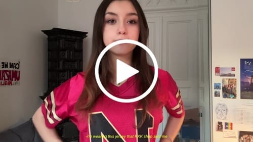 Customer photo review of Custom Purple Black-Old Gold Drift Fashion Mesh Authentic Football Jersey