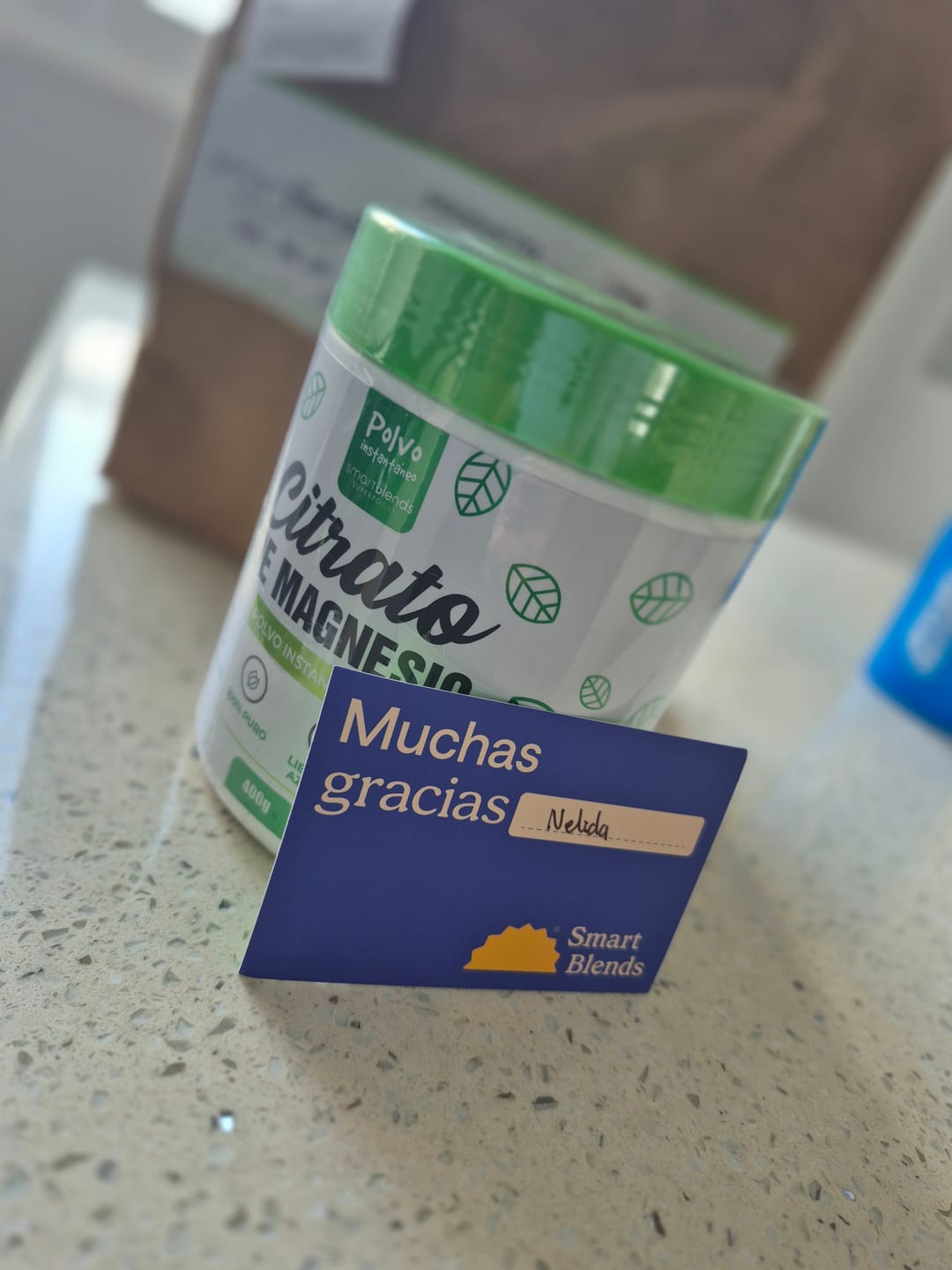 Customer photo review of Citrato de Magnesio 400g
