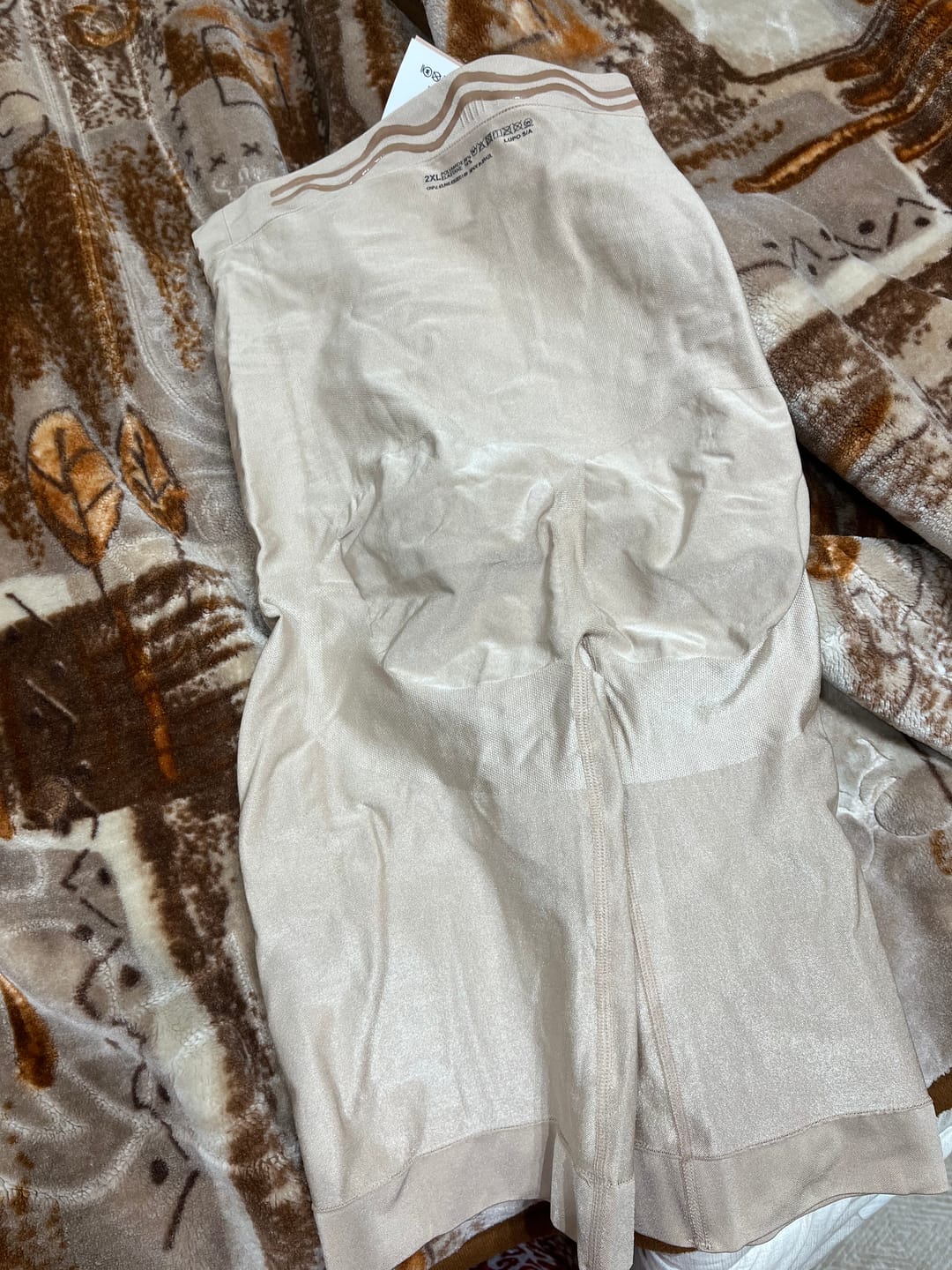 Customer photo review of Slim Compression Waist Sculpting Invisible Bermuda