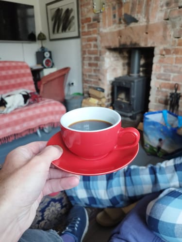 Customer photo review of Dark Roast Espresso Fairtrade Organic Coffee Beans and Ground - 200g, 500g, 1kg