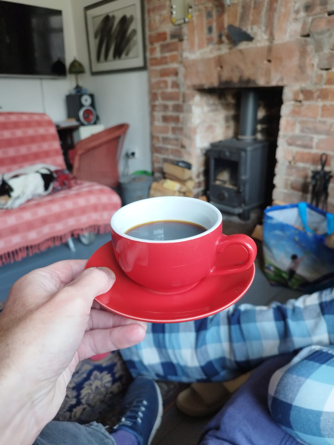 Customer photo review of Dark Roast Espresso Fairtrade Organic Coffee Beans and Ground - 200g, 500g, 1kg