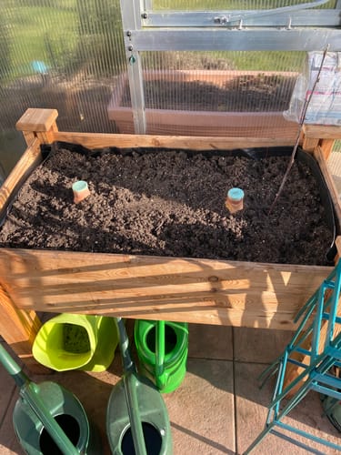 Customer photo review of Olla Pflanzenbewässerung "Hydro Max" in den Größen 0,2 L / 1 L / 3 L / 6,5 L