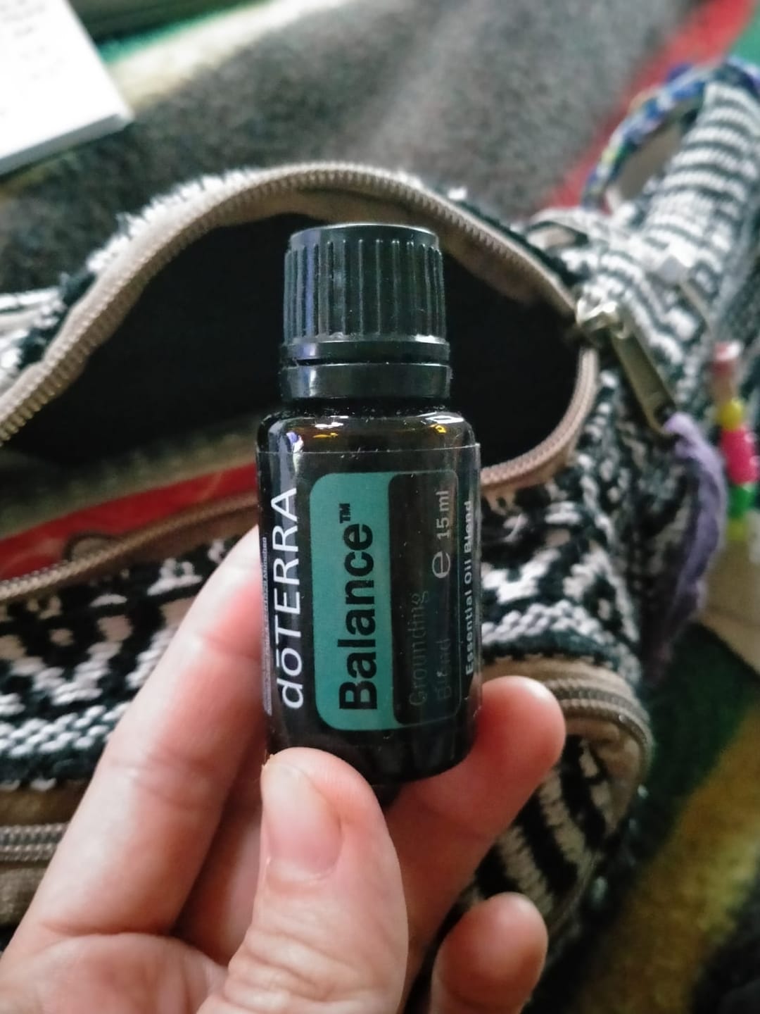 Customer photo review of Mezcla Exclusiva de Aceites Esenciales Balance | 15ml dōTERRA