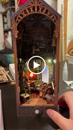 Customer video review of Da Vinci’s Fantasy Induction Book Nook